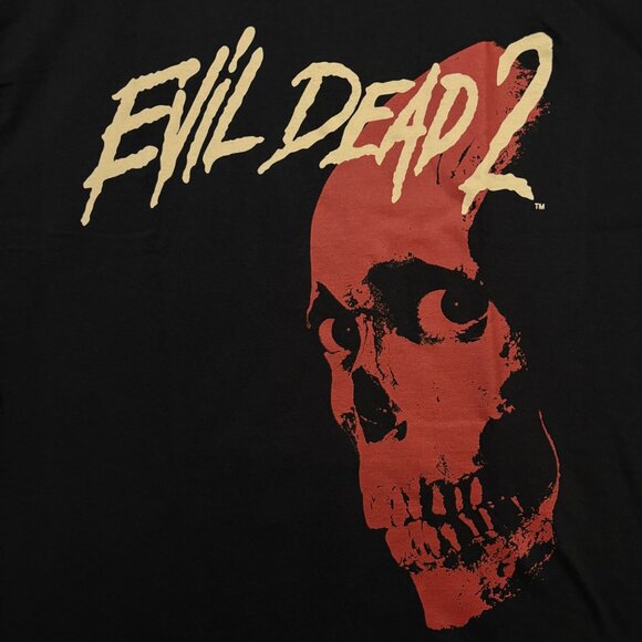 Evil Dead 2 Double Sided movie Promo Tshirt size Large - Picture 3 of 5